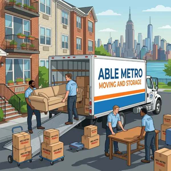 Able Metro Moving and Storage Team